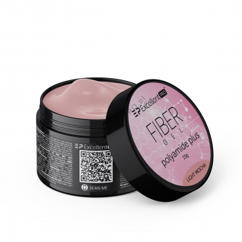 Żel budujący Excellent Pro Fiber Gel Polyamide Plus Light Mocha 50g